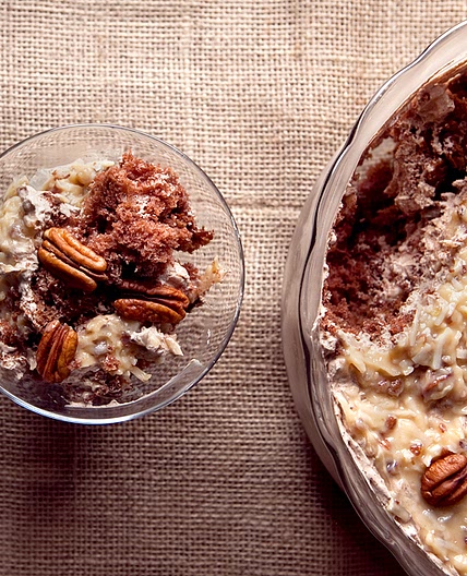 German Chocolate Cake Trifle