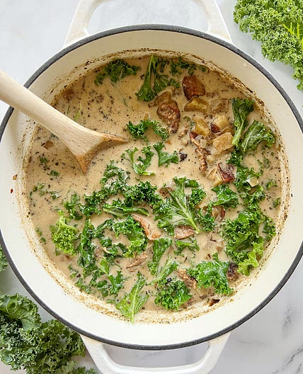 Dairy Free Zuppa Toscana