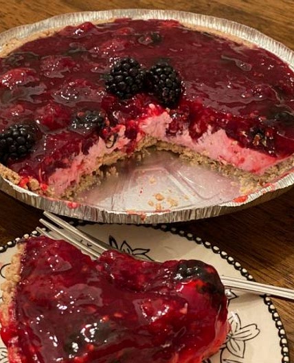 BLACKBERRY CREAM CHEESE DESSERT