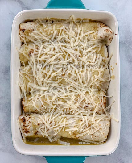 Sweet Potato and Black Bean Enchiladas