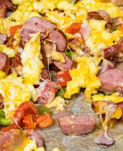 Keto Sheet Pan Breakfast
