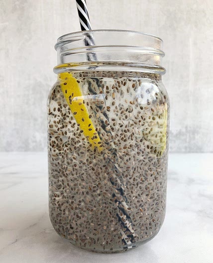 Lemon and Chia Water