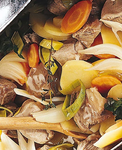 Baeckoeffe (Elsässer Fleischeintopf)