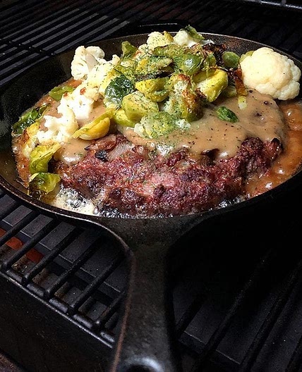 Venison Mushroom Meatloaf