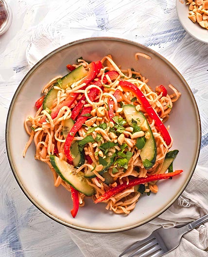 Easy Peanut Noodles (20-Min Meal!)