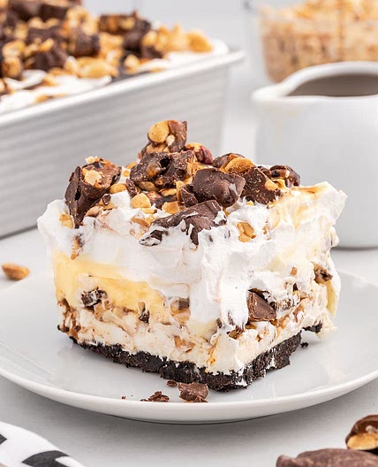 Turtle Lasagna Dessert