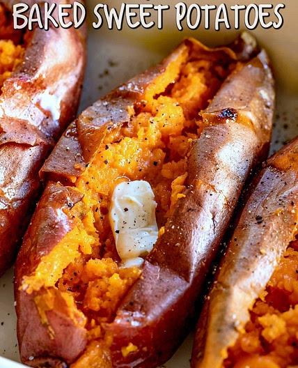 Baked Sweet Potato (How To Bake Sweet Potatoes)