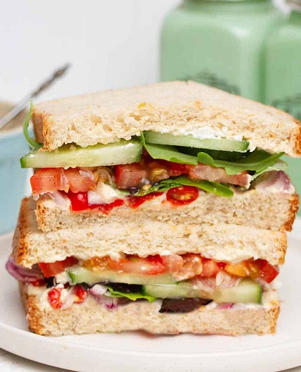 Panera Mediterranean Veggie Sandwich