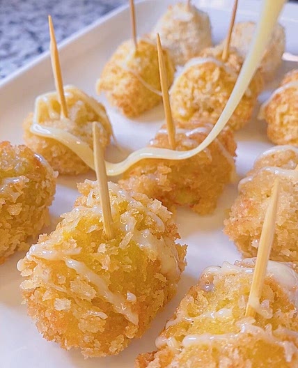 Crispy Fried Bananas - Banana Fritters