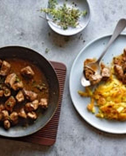 Kalbsleberli an Madeirasauce