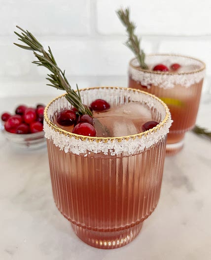 Christmas Cranberry Margarita