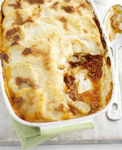 Lamb & potato bake