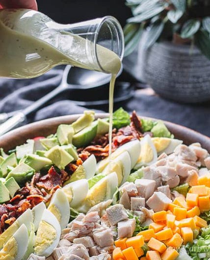Chicken Cobb Salad With Cobb Salad Dressing