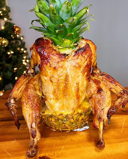 Pineapple Roasted Chicken - Juicy & Tender Recipe