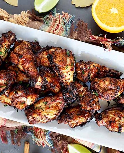 Jamaican Jerk Chicken Wings
