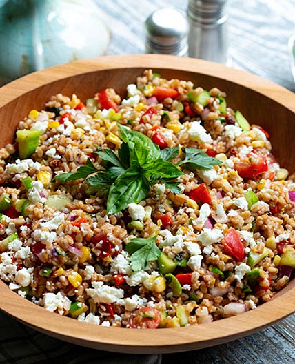 End of Summer Farro Salad