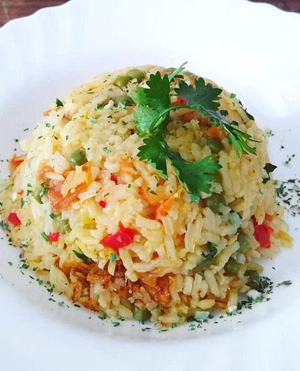 Receita de Galinhada com açafrão