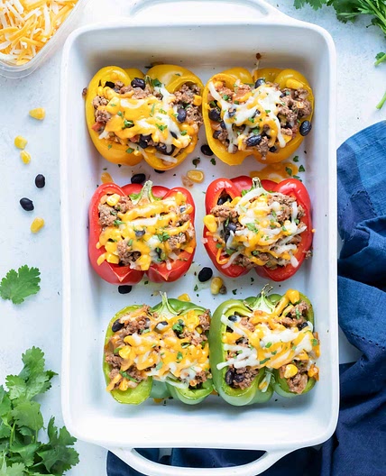 Mexican Stuffed Bell Peppers Recipe