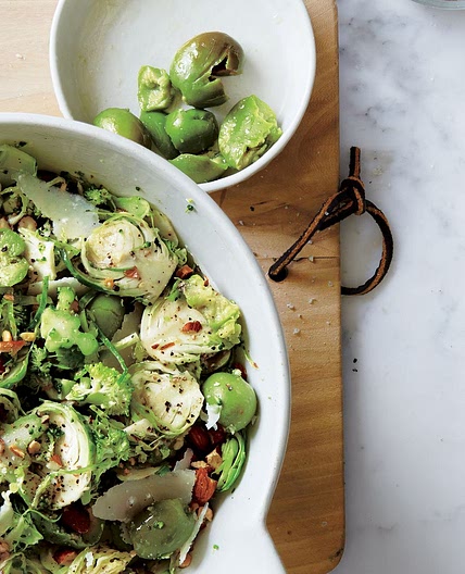 Broccoli and Brussels Sprouts Slaw