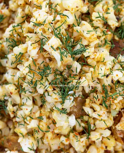 Vegan Cauliflower Rice and Sausage Recipe