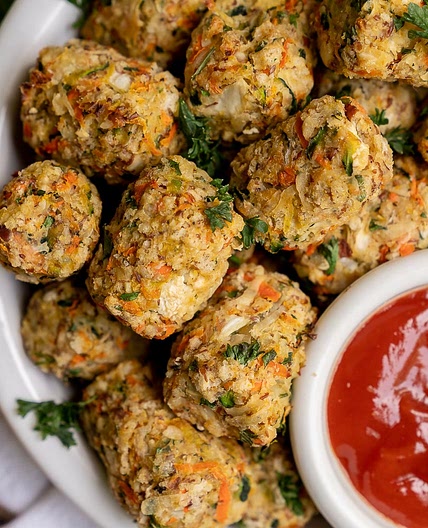 Kid-Friendly Baked Vegetable Tots