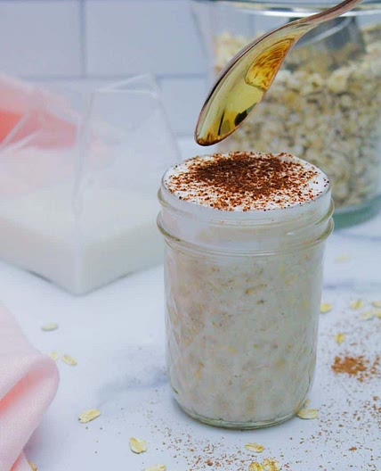 Tiramisu Overnight Oats (Vegan)