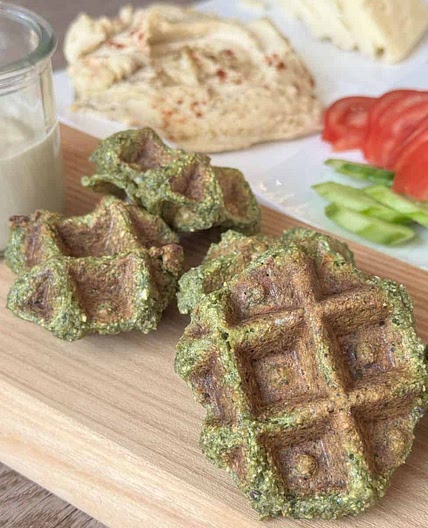 Falafel waffle – Crispy, Modern Middle Eastern Twist