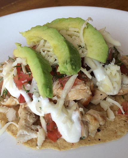 Receita de Tortilha mexicana com frango