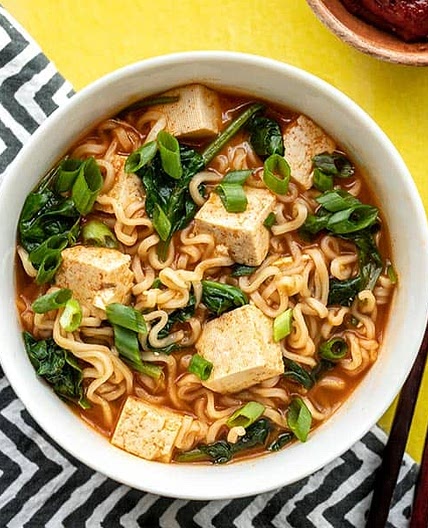 Gochujang Ramen with Tofu