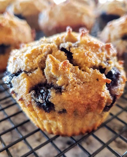 Almond blueberry muffins