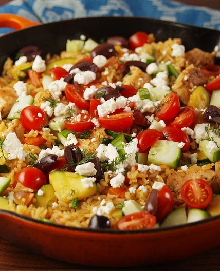 Greek Gyro Skillet