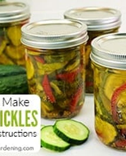 Old Fashioned Sweet Pickle Recipe