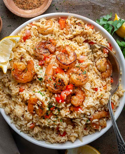 Cajun Shrimp and Rice