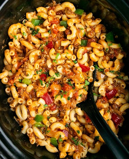 Easy Crockpot Goulash