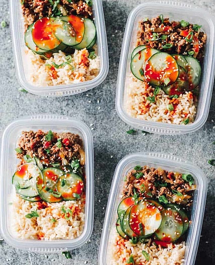 Korean Beef Meal Prep Bowls