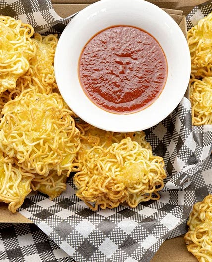 2-minute noodle nuggets recipe