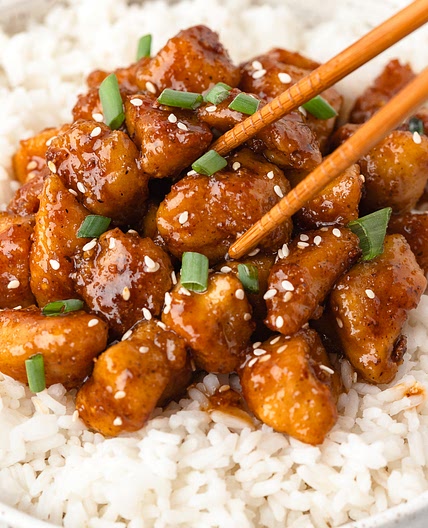 Honey Garlic Chicken Bites