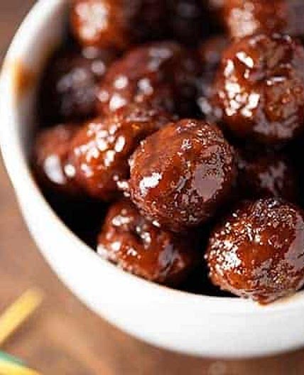 Grape Jelly Meatballs