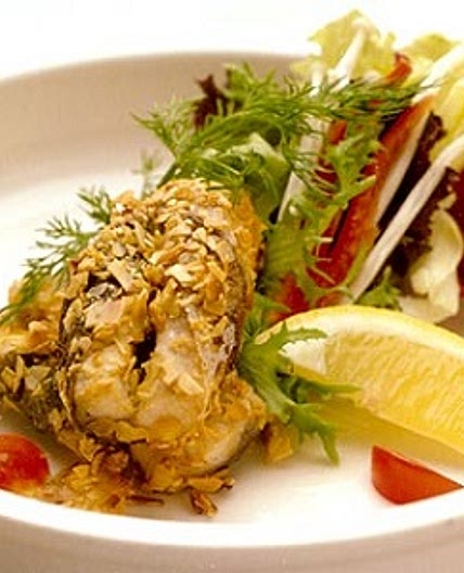 허브를입혀튀긴고등어샐러리