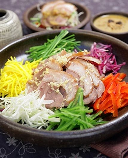 건포도돈족냉채