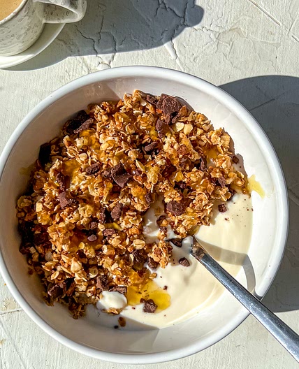 5-minute Pan-baked Granola