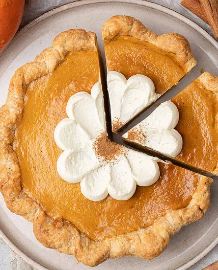 Pumpkin Pie with Sweetened Condensed Milk