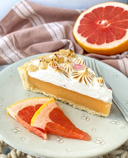 Ginger Grapefruit Tart