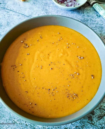 Curried Lentil Carrot Soup Recipe