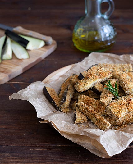 STICK DI MELANZANE AL FORNO