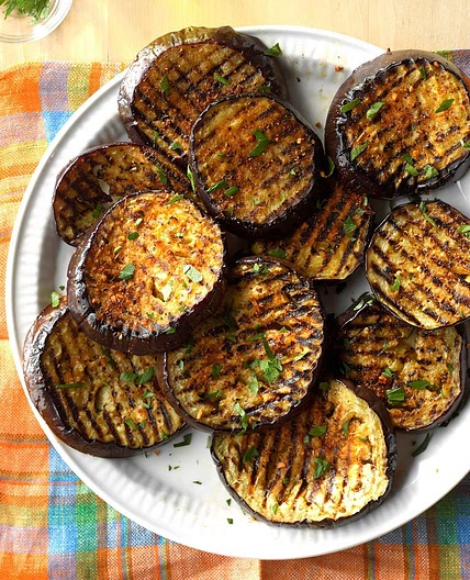 Spicy Grilled Eggplant