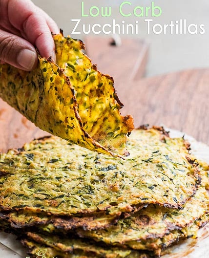 Low Carb Zucchini “Tortillas”