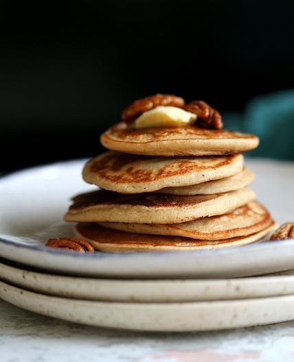 Vegan Banana Oat Pancakes (Gluten-free)