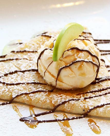 Receita de Crepes doces simples