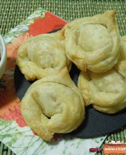 Tortelli di pasta sfoglia